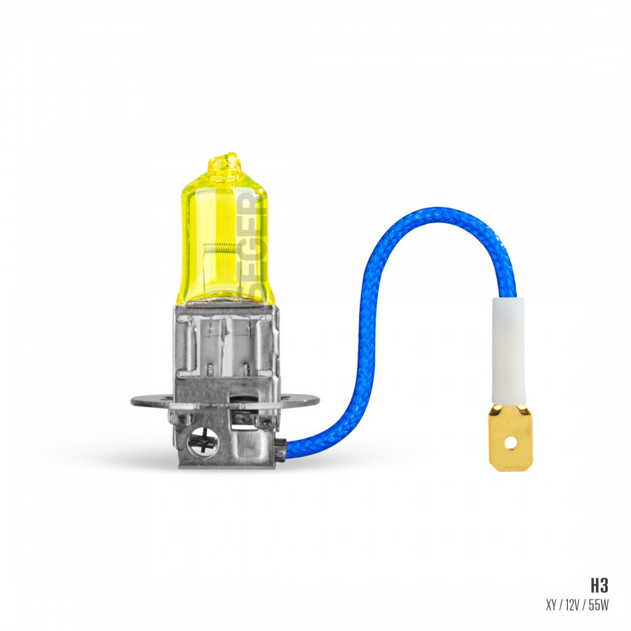 H3 12V 55W PK22s Xenon Yellow (2.700K Sarı Işık)