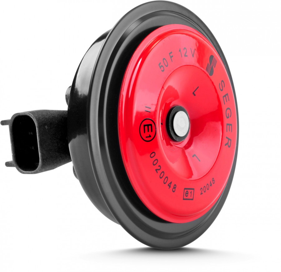 SEGER - 50F Midi Disk Korna 12V (Didit) , Kalın Ses , Delphi 1530 Soket ( Opel , Chevrolet )