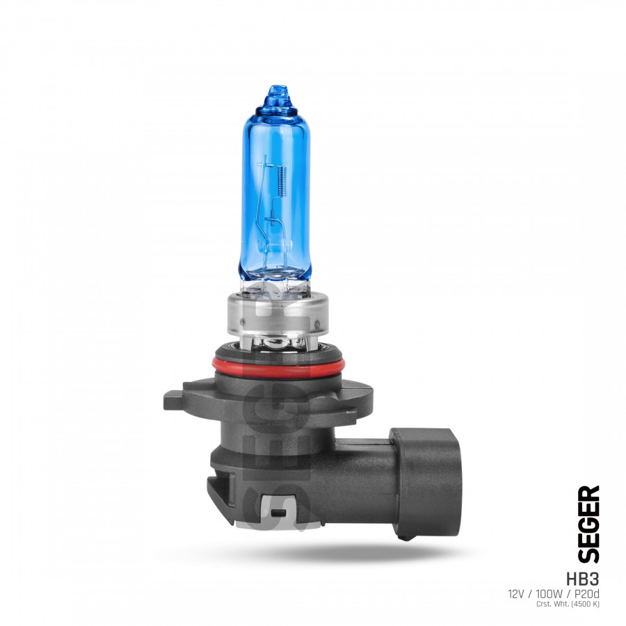 HB3 9005 12V 100W P20d Crystal White (Yüksek Güç, 4.500K Beyaz Işık)